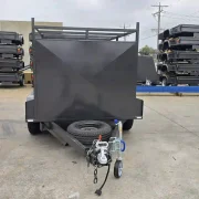 8×5 Tradesman Trailer – 1990kg ATM, 1 Piece Design, Square Top & Full Length Drawers