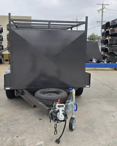 8×5 Tradesman Trailer – 1990kg ATM, 1 Piece Design, Square Top & Full Length Drawers