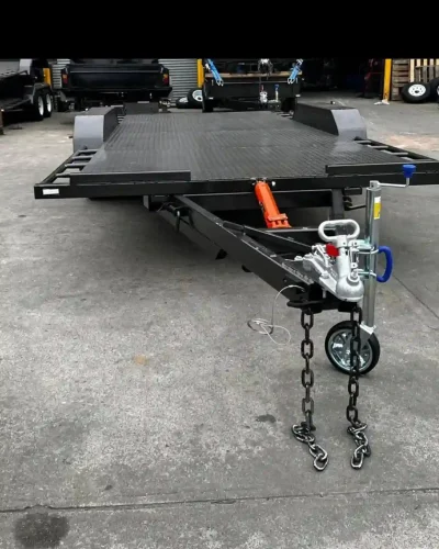 16ft x 6ft6in Car Trailer – 2800kg ATM, Manual Hydraulic Tilt