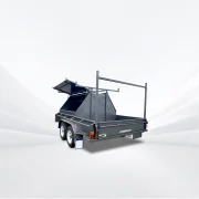 10×5 Tradesman Trailer – 1990kg ATM, 2 Piece Design, Half Tradesman Top