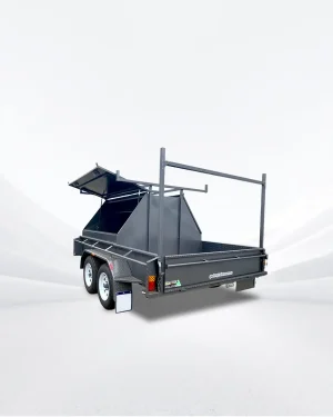 10×5 Tradesman Trailer/ 1990 Kg GVM/ 2 Piece design/ Half tradesman Top
