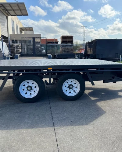 10×7 Flat Top Trailer – 1990kg ATM, Heavy Duty Build