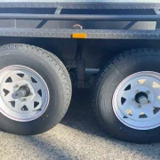 12×5 Tandem Axle Caged Box Trailer – 1990kg ATM, 900mm High Galvanised Cage, 380mm Sides, Full Checkerplate & Tie Down Rails