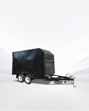 12×6 Enclosed Trailer – 3200kg ATM, 7ft High Interior, Full Back Ramp