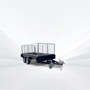 12×6 Tandem Axle Caged Box Trailer – 1990kg ATM, 900mm High Galvanised Cage, 380mm Sides, Full Checkerplate & Tie Down Rails