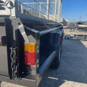 12×6 Tandem Axle Caged Box Trailer – 1990kg ATM, 900mm High Galvanised Cage, 380mm Sides, Full Checkerplate & Tie Down Rails