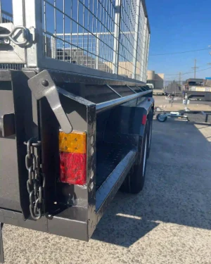 12×6 Tandem Axle Caged Box Trailer – 1990kg ATM, 900mm High Galvanised Cage, 380mm Sides, Full Checkerplate & Tie Down Rails