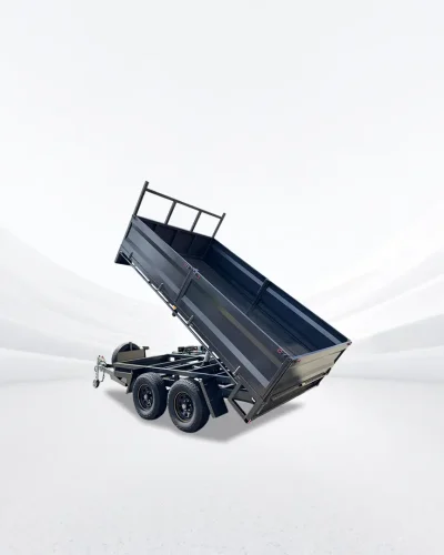 12×7 Flat Top Tipper Trailer/ 4500 kg GVM/ Removable Sides + Headboard