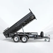 12×7 Flat Top Tipper Trailer – 3500kg ATM, Removable Sides & Headboard