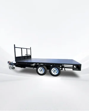 12×7 Flat  Top Trailer with toolbox/ 1990 Kg GVM/ Heavy duty build