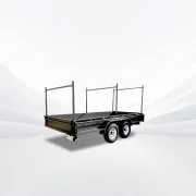 14×6 Tandem Axle Box Trailer – 3500kg ATM, 380mm High Sides, Full Checkerplate & 3 x Angled Racks