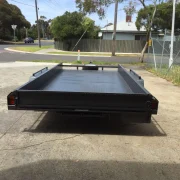 16ft x 6ft6in Car Trailer – 1990kg ATM, 10″ Sides, Slide In Ramps