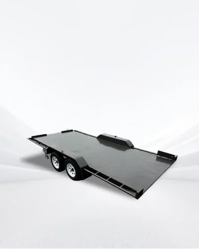 16ft x 6ft6in Car Trailer – 1990kg ATM, Manual Hydraulic Tilt