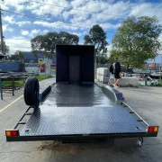 16ft x 6ft6in Car Trailer - 3200kg ATM, Full Size Stoneguard