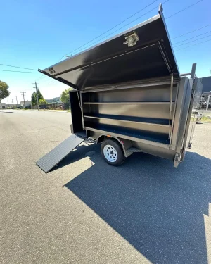 7×5 Lawn Mowing Trailer – 1400kg ATM, Barn Doors