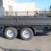 12×7 Flat Top Tipper Trailer – 3500kg ATM, Removable Sides & Headboard