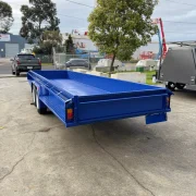 20x5 Tandem Axle Box Trailer - 1990kg ATM, 380mm High Sides, Full Checkerplate & Full Tie Down Rails