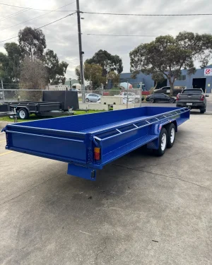 20×5 Tandem Axle Box Trailer – 1990kg ATM, 380mm High Sides, Full Checkerplate & Full Tie Down Rails