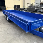 20x5 Tandem Axle Box Trailer - 1990kg ATM, 380mm High Sides, Full Checkerplate & Full Tie Down Rails