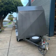 8×5 Enclosed Trailer – 1990kg ATM, 6ft High Interior, Rear Barn Doors