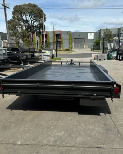 16ft x 6ft6in Car Trailer – 3200kg ATM, 10″ Sides, Slide In Ramps