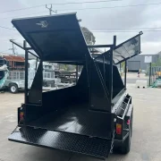 8×5 Tradesman Trailer – 1990kg ATM, 2 Piece Design, Rear Door