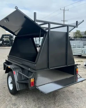 7×4 Tradesman Trailer – 750kg ATM, 2 Piece Design