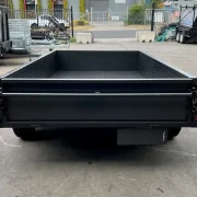 10×5 Tandem Axle Box Trailer – 1990kg ATM, 380mm High Sides, Full Checkerplate & Full Tie Down Rails