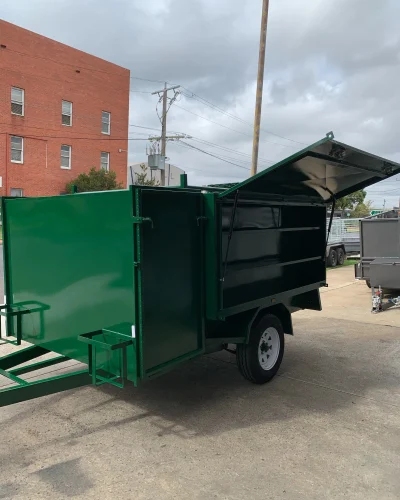 7×5 Lawn Mowing Trailer – 1400kg ATM, Grip Mesh Ramps