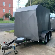 8×5 Enclosed Trailer – 1990kg ATM, 6ft High Interior, Rear Barn Doors