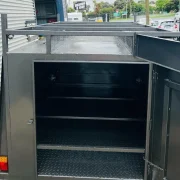 8×5 Tradesman Trailer – 1990kg ATM, 1 Piece Design, Square Top & Compressor Box