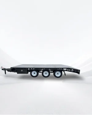 5m x 2.4m Flat Top Bevertail Trailer/ 4500 Kg GVM/ Tri-Axle