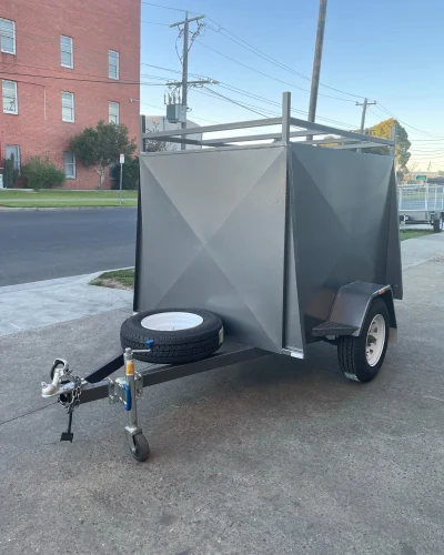 7×5 Enclosed Trailer – 750kg ATM, 5ft High Interior, Rear Doors