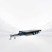 6m x 2.4m Tri Axle Flat Top Trailer – 4500kg ATM, Slide In Ramps