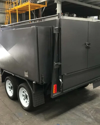 8×5 Lawn Mowing Tipper Trailer – 2800kg ATM, Barn Doors
