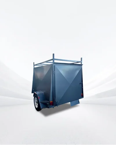 7×5 Enclosed Trailer – 750kg ATM, 5ft High Interior, Rear Doors