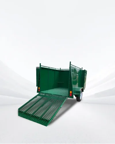 7×5 Lawn Mowing Trailer – 1400kg ATM, Grip Mesh Ramps