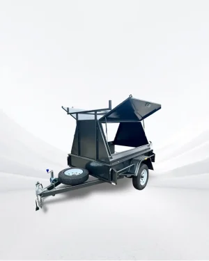 7×4 Tradesman Trailer/ 750 Kg GVM/ 2 Piece design