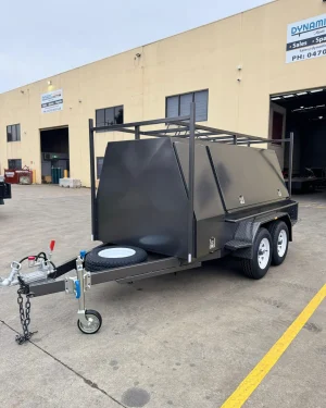 8×5 Gullwing Tradesman Trailer – 1990kg ATM, 1 Piece Design