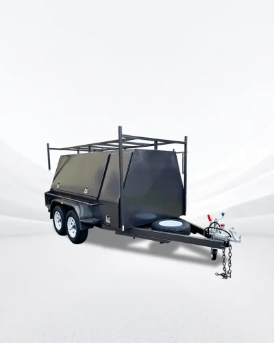 8×5 Gullwing Tradesman Trailer – 1990kg ATM, 1 Piece Design