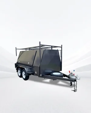8×5 Gullwing Tradesman Trailer – 1990kg ATM, 1 Piece Design