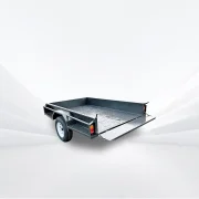 8×5 Single Axle Box Trailer – 750kg ATM, Full Checkerplate, Front & Rear Tailgate