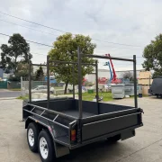 8x5 Tandem Tipper Trailer - 1990kg ATM, Top Opening Toolbox