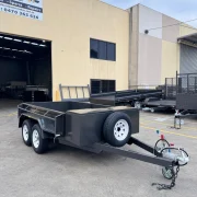 8x5 Tandem Tipper Trailer - 1990kg ATM, Top Opening Toolbox