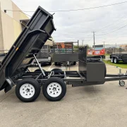 8x5 Tandem Tipper Trailer - 1990kg ATM, Top Opening Toolbox