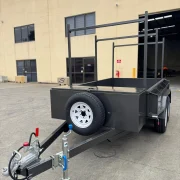 8x5 Tandem Tipper Trailer - 1990kg ATM, Top Opening Toolbox