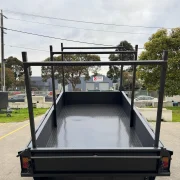 8x5 Tandem Tipper Trailer - 1990kg ATM, Top Opening Toolbox