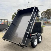8x5 Tandem Tipper Trailer - 1990kg ATM, Top Opening Toolbox