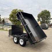 8x5 Tandem Tipper Trailer - 1990kg ATM, Top Opening Toolbox