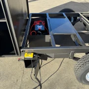 8x5 Tipper Trailer - 2800kg ATM, Full Size Toolbox with Rake & Shovel Holder